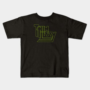 Thin Lizzy Lime Fanart Kids T-Shirt